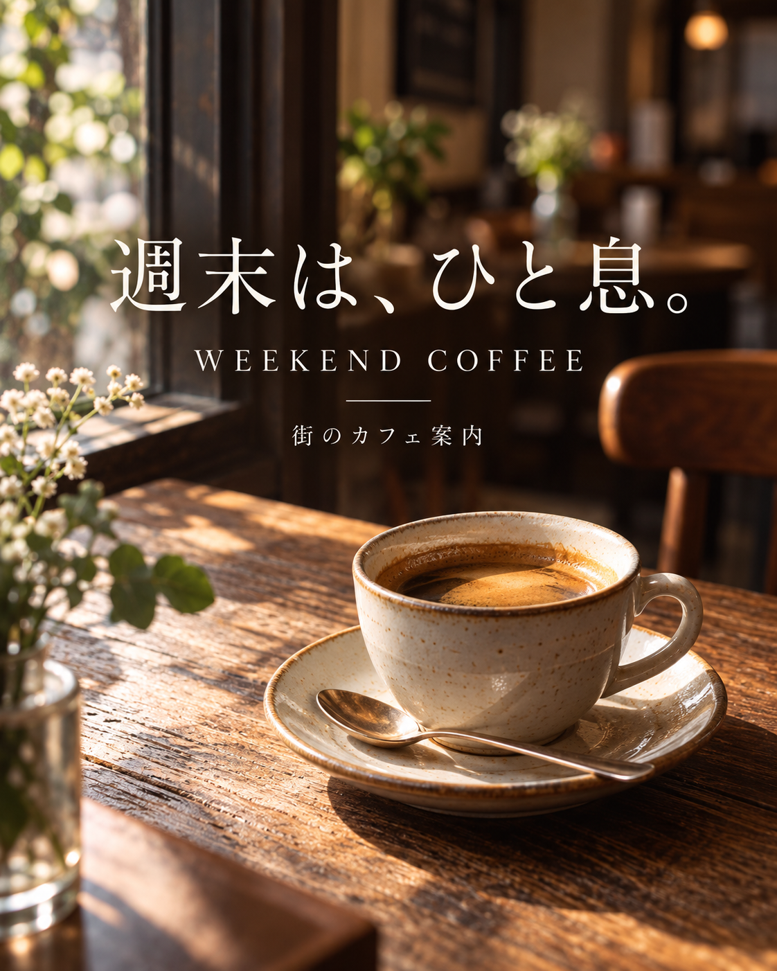WEEKEND COFFEE / 街のカフェ案内 / 投稿表紙