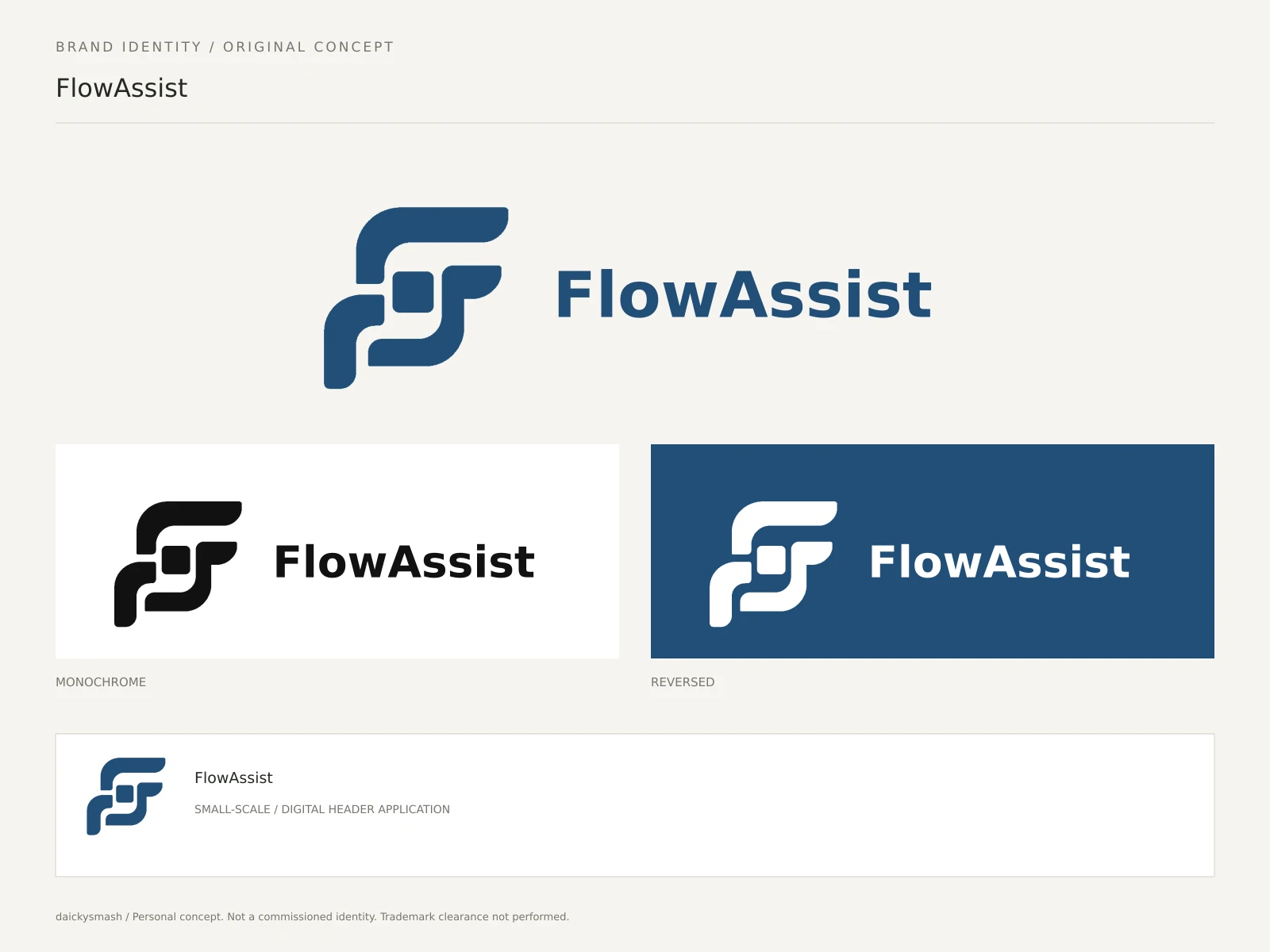 FlowAssist / カラー・白黒・反転・小さな使用例